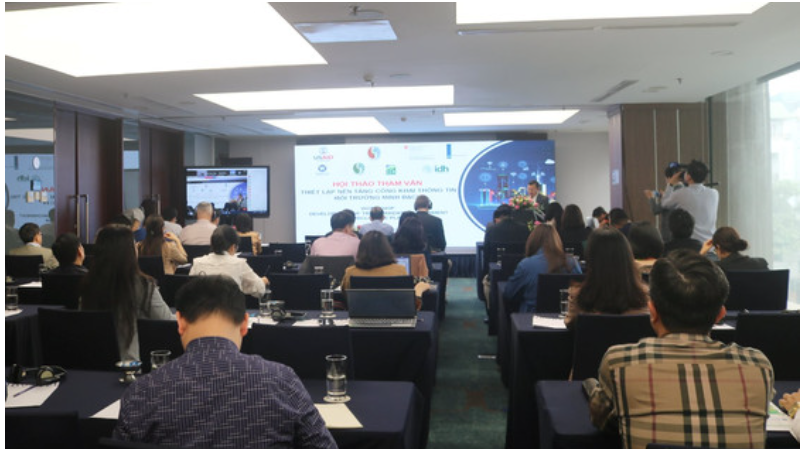 Thiết lập nền tảng công khai thông tin môi trường